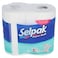 Sellpak Super Soft Toilet Paper Rolls 3 Ply (Pack of 4)