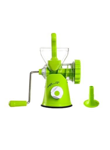 Generic B266 Household Stainless Steel Manual Meat Grinder Green 115 x 265millimeter