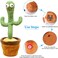 The Mohrim Cactus Plush Toys, Electronic Dancing Cactus, Singing And Dancing Cactus Plush Holiday Decoration For Kids