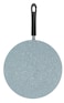 Prestige 34Cm Aluminum Concave Tawa - Grey Granite