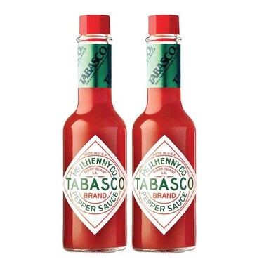 Tobasco Hot Pepper Sauce 2X60ML