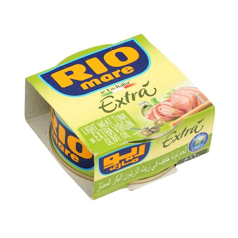 Rio Mare Solid Light Meat Tuna In Extra Virgin Olive Oil 160g