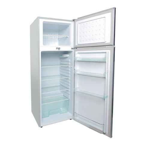 Ramtons 213 Liters 2 Door Direct Cool Fridge, Mar Silver- Rf/244