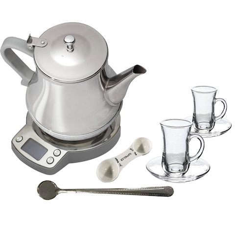 Crown Line Stainless Steel Kettle 0.8l 1000 Watt KT-188