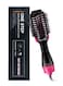 Generic 3-In-1 One Step Hair Dryer Styler Pink/Black