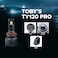 Toby&rsquo;s TY120 Pro 9006 2 Pieces 120W/Piece Original Tested LED Headlight Bulb Assembly 24000 Lumens 240W/Set Xtreme Bright With Color Temperature 6500K
