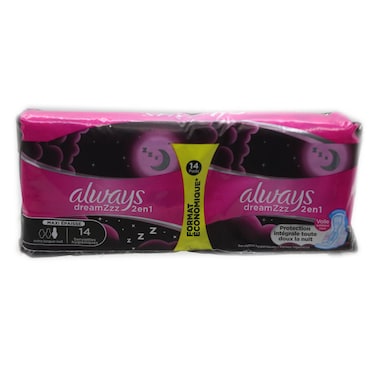 Always Sanitary Pads Soft Mx Thick 16X16 XL Duo