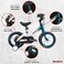 Mogoo Spark Kids Magnesium Alloy Lightweight Bike For 2-8 Years Old Boys Girls, Adjustable Height, Disc Handbrakes, Reflectors, Gift For Kids, 12in 14in 16-Inch Bicycle With Training Wheels