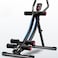Abdominal Training Device Lazy Waist Machine Exerciser Multiple Exercise Modes Multifunctional Waist Beauty Machine Lazy Belly Curling Machine Foldable Storage