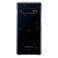 غطاء سامسونج LED لجهاز جالكسي S10+ أسود