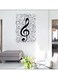 Spoil Your Wall Musical Note Wall Sticker Black 50x70cm