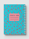 Lowha Spiral Notebook With 60 Sheets And Hard Paper Covers With Doodle Shape Design, For Jotting Notes And Reminders, For Work, University, School