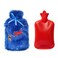 Biggdesign Hot Water Bottle with Soft Plush Cover, 68 OZ / 2L Large, Washable Hot Water Bag for Cramps, Neck and Back Pain, Feet and Shoulders (Blue)