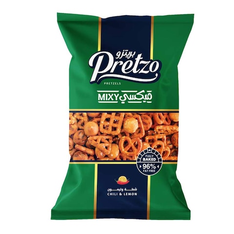 Pretzo Mixy Chili &amp; Lemon - 40 gram