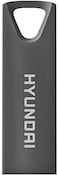 Hyundai Technologies U2BK/32GAS 32GB Bravo Deluxe USB 2.0 Flash Drive, Gray