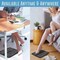 ULTIMAX EMS Leg Reshaping Foot Massager, Relaxes Your Feet for Home and Office Use, Folding Portable Feet Massage Machine,9 Intensity Levels