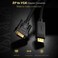 Ugreen Displayport To VGA Image Transfer Cable, Male To Male Connection, Analog ANX9833 Chipset, Gold-Plated Interface, Up To 1920x1080P @ 60Hz, TPE Material, 1.5 m, Black