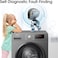 Hisense 7Kg Front Loading Washing Machine, WFPV7012MT, Silver (1200 RPM)