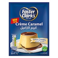 Foster Clark's Extra Creamy Caramel Creme 50g x Pack of 12