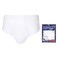 قوطونيل سروال داخلي ابيض قصير مقاس S   