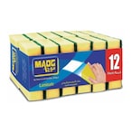 Buy Maog Laminate cleaning sponge with scourer 12 pieces in Saudi Arabia