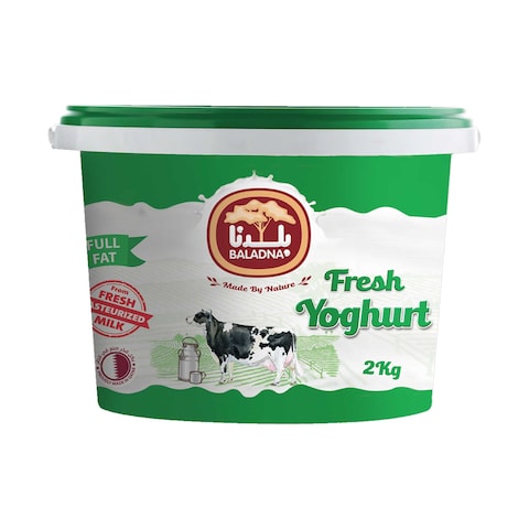 Baladna Fresh Yoghurt Full Fat 2kg