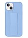 Zolo Finger Grip Holder and standing cover with Car Magnetic Multi-function Shockproof Protective Case Cover For iphone 14 Max Light Blue