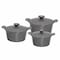 NEOFLAM GRANITE COOKWARE 6PCS DRAK