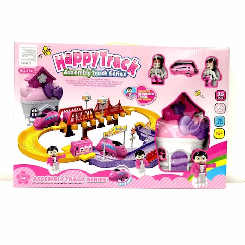 Happy Track Park Rail Train Set
