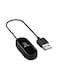 كابل شحن USB لشاومي مي باند 4 120ملليمتر أسود