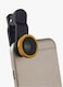 Generic - 3-In-1 Universal Clip Mobile Phone Lens Gold
