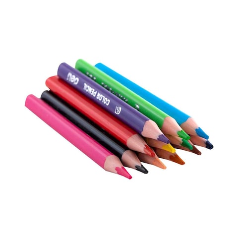 Deli Colored Pencils - 12 Colors