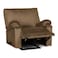 In House Velvet Classic Recliner Chair - Light Brown - H1