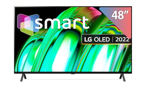 تليفزيون إل جي 48 بوصة فائق الدقة أو ليد سمارت بريسيفر مدمج - OLED48A26LA