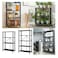 5 Tier Metal Storage Rack Foldable Shelf Kitchen Organizer Bedroom Shelves Rolling Cart