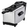 Dots FRX-118 Electric Deep Fryer 2000W 3L Silver/Black