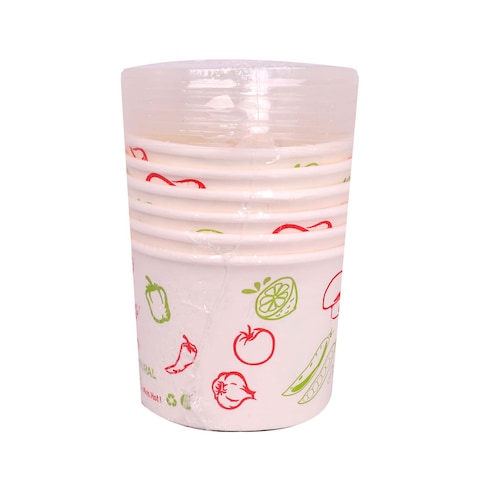 Tiba Lumiere Jumbo Bowls with Lids - 6 Bowls
