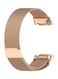 Fitme سوار Milanese لـ Fitbit Charge 5 وردي ذهبي