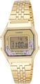 Casio - Women's Grey Dial Stainless Steel Band Watch - La680Wga-4Cdf, For Unisex