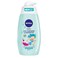 NIVEA Kids 2in1 Shower &amp; Shampoo Bath, Bio Aloe Vera Apple Scent, 500ml