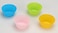 Generic 12Pcs Baking Silicon Muffin Cups Disposable, Multicolor, 5204,