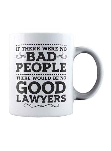 muGGyz Printed Coffee Mug White