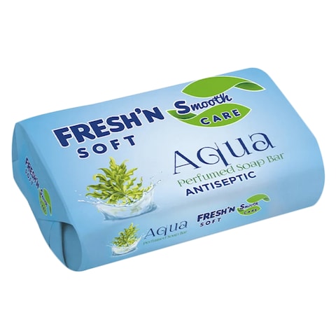 Fresh&#39;N Soft Smooth Care Antiseptic Aqua Perfumed Soap Bar 75g