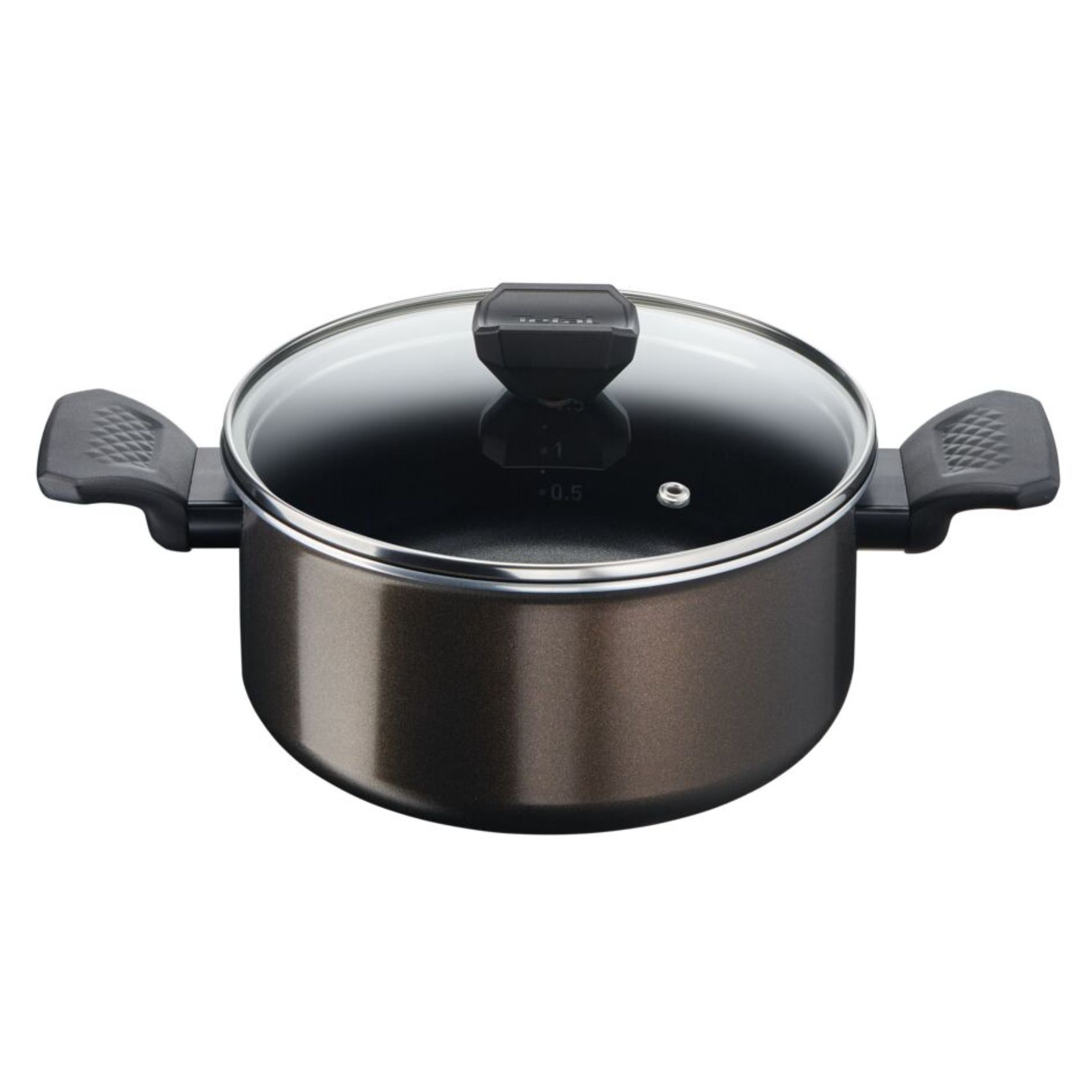 Tefal Easy Cook And Clean Stewpot With Lid B5544402 Black 20cm