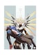 Video Game Overwatch Metal Plate Poster Multicolour 15x20centimeter