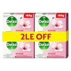 Buy Dettol Skincare Anti-Bacterial Soap - 165 gram - 4 Pieces in Egypt