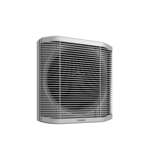Tornado Bathroom Ventilating Fan 30 cm with Privacy Grid - Black/Grey - TVS-30BG