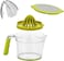 Royalford Lemon Squeezer, Orange Juicer, Multifunctional Lemon Juicer With Built In Measuring Cup And Grater Egg Separator, Non Slip Silicone Handle, Upgrade Citrus Juicer, Green, White