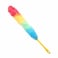 CLASSYTOUCH Microfiber and Plastic Static Duster Multicolor Medium Size, 1906107, CT 0610, 64x15 cm
