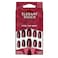 Elegant Touch False Nails Steel The Night 24 PCS